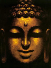Mahayana - Buddha Kunstdruck 60x80cm | Yourdecoration.de