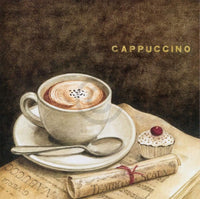 Mepas G.P. - Cappuccino Kunstdruck 40x40cm | Yourdecoration.de