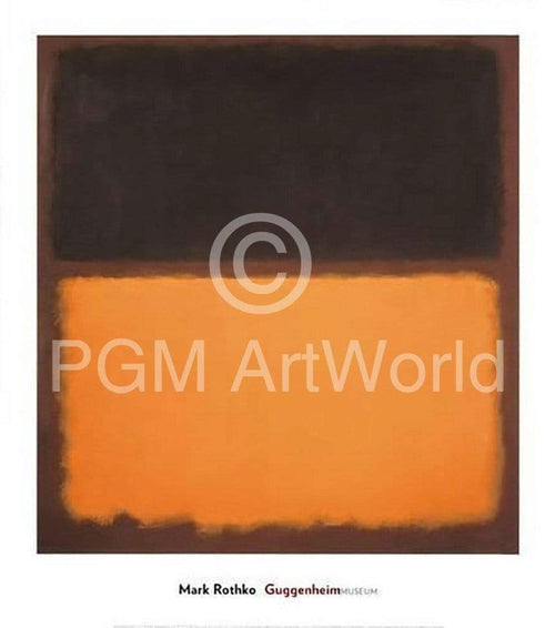 Mark Rothko - Untitled 18, 1963 Kunstdruck 76x86cm | Yourdecoration.de