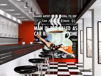 Marcel Terrani - Give me all your coffee Kunstdruck 70x70cm | Yourdecoration.de
