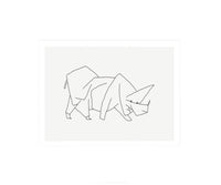 PGM Paul Klee Masque di Rinoceros Kunstdruck 60x50cm | Yourdecoration.de