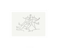 PGM Paul Klee Animaux en Fuite Kunstdruck 60x50cm | Yourdecoration.de