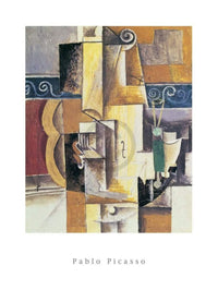 Pablo Picasso - Violin and Guitar Kunstdruck 60x80cm | Yourdecoration.de