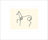Pablo Picasso - Le Cheval Kunstdruck 50x60cm | Yourdecoration.de