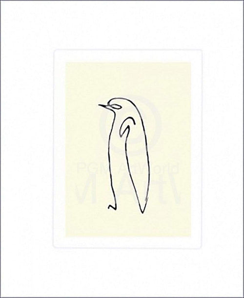 Pablo Picasso - Le pingouin Kunstdruck 50x60cm | Yourdecoration.de