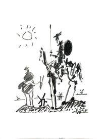 PGM Pablo Picasso Don Quixote Kunstdruck 60x50cm | Yourdecoration.de
