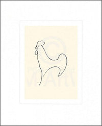 Pablo Picasso - Coq-Detail Kunstdruck 50x60cm | Yourdecoration.de