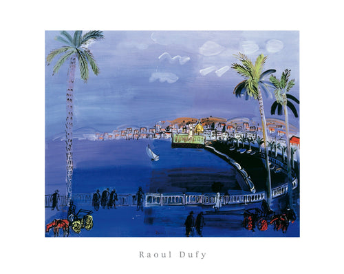 Raoul Dufy - Baie de Anges, Nice Kunstdruck 50x40cm | Yourdecoration.de