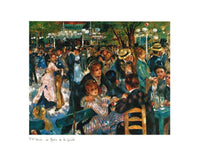 Auguste Renoir - Le Moulin de la Galette Kunstdruck 70x50cm | Yourdecoration.de