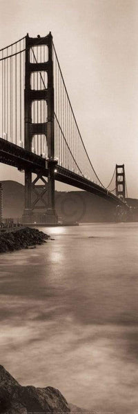 Alan Blaustein - Golden Gate Bridge I Kunstdruck 90x30cm | Yourdecoration.de