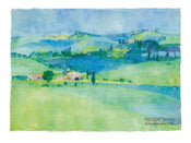 Ralf Westphal - Abbazia di Monte Oliveto, Toskana Kunstdruck 80x60cm | Yourdecoration.de