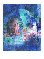 Ralf Westphal - Italienischer Garten Kunstdruck 30x40cm | Yourdecoration.de