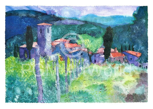 Ralf Westphal - Castello di Spaltenna, Chianti Kunstdruck 70x50cm | Yourdecoration.de