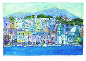 Ralf Westphal - Procida / Kampanien Kunstdruck 100x70cm | Yourdecoration.de