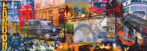 Saskia Porkay - London Kunstdruck 100x35cm | Yourdecoration.de