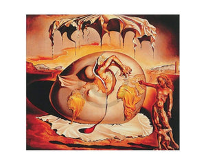 Salvador Dali - Geopoliticus Kunstdruck 50x40cm | Yourdecoration.de