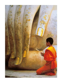 Hugh Sitton - The Hand of Buddha Kunstdruck 60x80cm | Yourdecoration.de