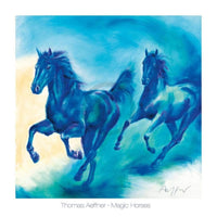Thomas Aeffner - Magic Horses Kunstdruck 70x70cm | Yourdecoration.de