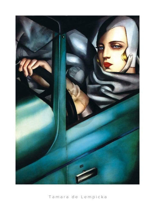 Tamara De Lempicka - Self Portrait Kunstdruck 50x70cm | Yourdecoration.de