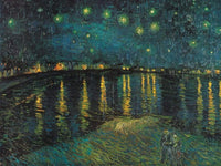 Vincent Van Gogh - Notte stellata Kunstdruck 80x60cm | Yourdecoration.de