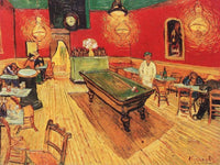 Vincent Van Gogh - Caffe di notte Kunstdruck 80x60cm | Yourdecoration.de