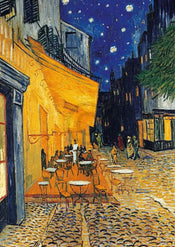 Vincent Van Gogh - Café-Terrasse am Abend Kunstdruck 21x29.7cm | Yourdecoration.de