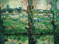 Vincent Van Gogh - Blick auf Arles Kunstdruck 80x60cm | Yourdecoration.de