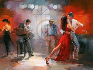 Willem Haenraets - Tango Kunstdruck 80x60cm | Yourdecoration.de