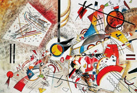 Wassily Kandinsky - Sans titre Kunstdruck 100x70cm | Yourdecoration.de