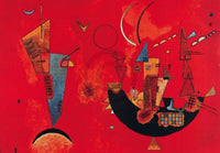 Wassily Kandinsky - Mit und Gegen Kunstdruck 100x70cm | Yourdecoration.de