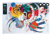 Wassily Kandinsky - Courbe dominante, 1936 Kunstdruck 50x40cm | Yourdecoration.de