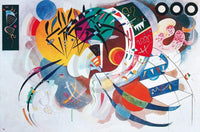 Wassily Kandinsky - Dominant curve Kunstdruck 100x70cm | Yourdecoration.de