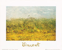 Vincent Van Gogh - The wheat field Kunstdruck 30x24cm | Yourdecoration.de