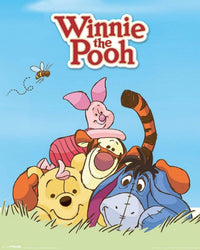 Pyramid Winnie the Pooh Characters Poster 40x50cm | Yourdecoration.de