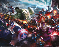 Pyramid Mpp50807 Marvel Future Fight Heroes Assault Poster 50x40cm | Yourdecoration.de