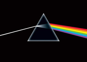 Pyramid Pink Floyd Dark Side of the Moon Poster 91,5x61cm | Yourdecoration.de
