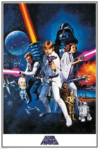 Pyramid Star Wars A New Hope One Sheet Poster 61x91,5cm | Yourdecoration.de