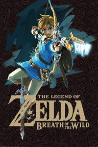 Pyramid The Legend of Zelda Breath of the Wild Game Cover Poster 61x91,5cm | Yourdecoration.de