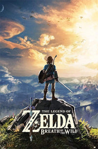 Pyramid The Legend of Zelda Breath of the Wild Sunset Poster 61x91,5cm | Yourdecoration.de