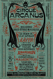 Pyramid Fantastic Beasts the Crimes of Grindelwald Le Cirque Arcanus Poster 61x91,5cm | Yourdecoration.de