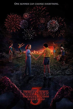 Pyramid Stranger Things One Summer Poster 61x91,5cm | Yourdecoration.de