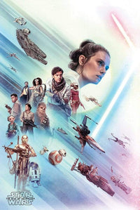 Pyramid Star Wars The Rise of Skywalker Rey Poster 61x91,5cm | Yourdecoration.de