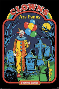 Pyramid Steven Rhodes Clowns are Funny Poster 61x91,5cm | Yourdecoration.de