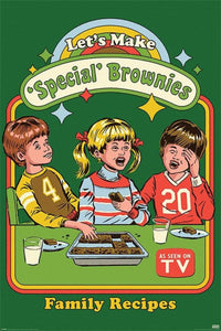 Pyramid Steven Rhodes Lets Make Special Brownies Poster 61x91,5cm | Yourdecoration.de