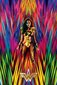 Pyramid Wonder Woman 1984 Neon Static Poster 61x91,5cm | Yourdecoration.de