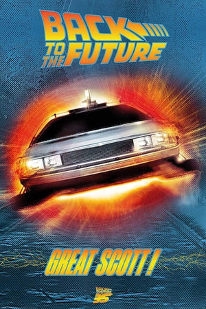 Pyramid Back to the Future Great Scott Poster 61x91,5cm | Yourdecoration.de