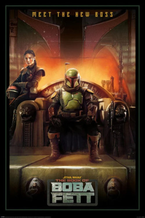 Pyramid PP34918 Star Wars The Book Of Boba Fett Meet The New Boss Poster | Yourdecoration.de