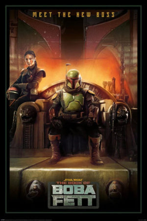 Pyramid PP34918 Star Wars The Book Of Boba Fett Meet The New Boss Poster | Yourdecoration.de