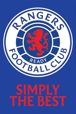 pyramid pp34963 rangers f c simply the best poster 61x91 5cm | Yourdecoration.de
