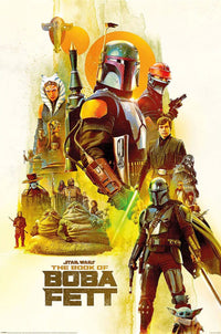 Pyramid Pp35076 Star Wars The Book Of Boba Poster 61x91,5cm | Yourdecoration.de